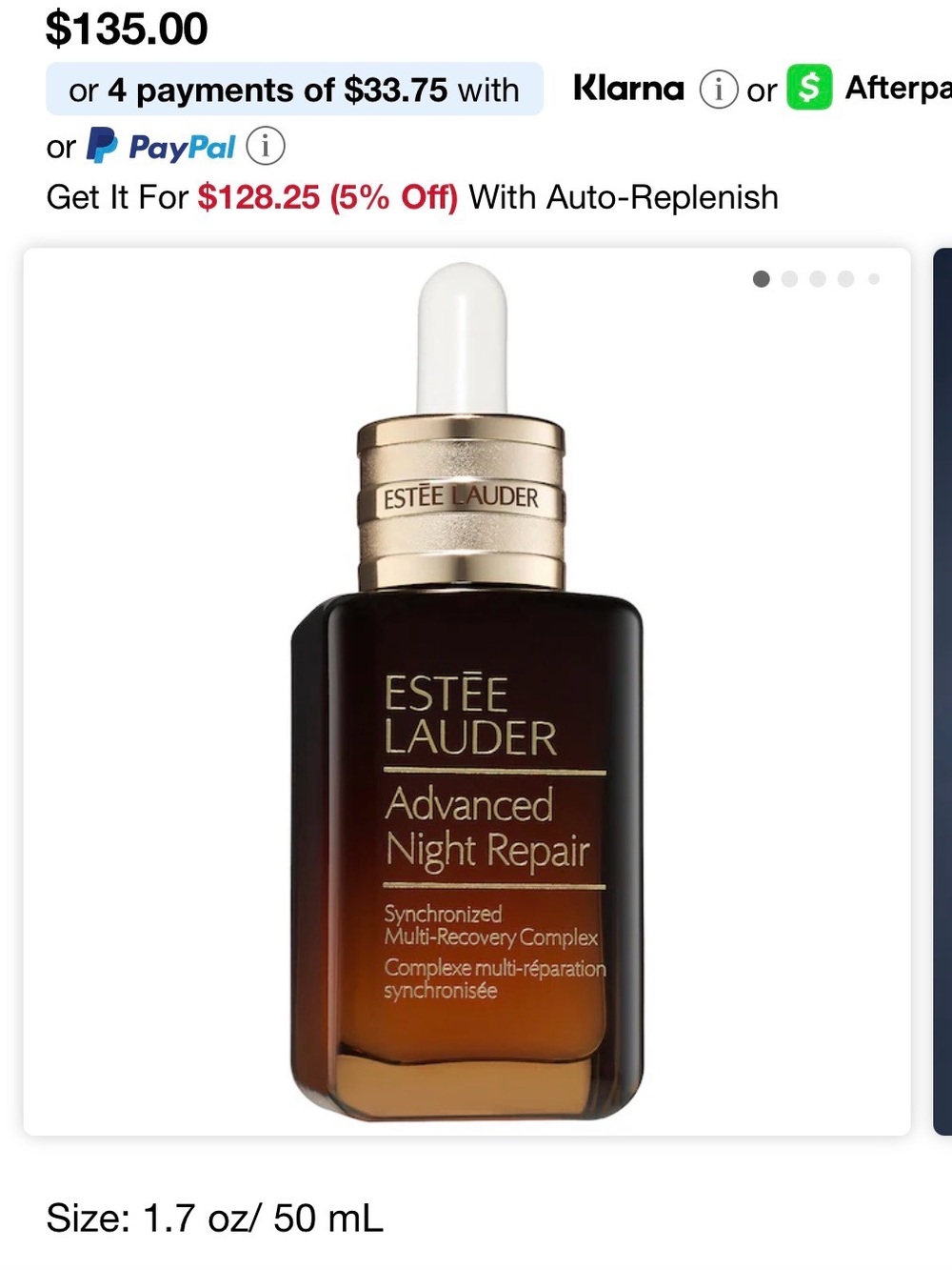 NEW Estée Lauder Advanced Night Repair 50mL Serum + Eye Gel Creme Bundle - Picture 8 of 9